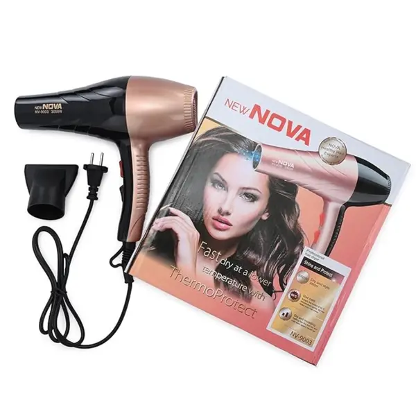 NOVA NV 9003  Hot And Cold Air 3000W with Professional Hair Dryer – View 4